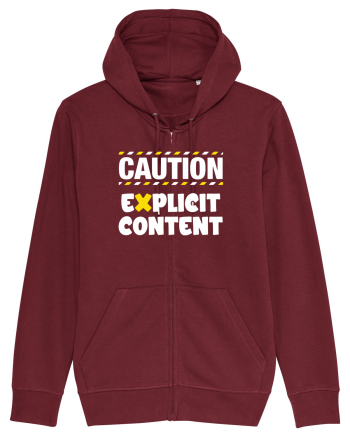 Caution - explicit content Burgundy