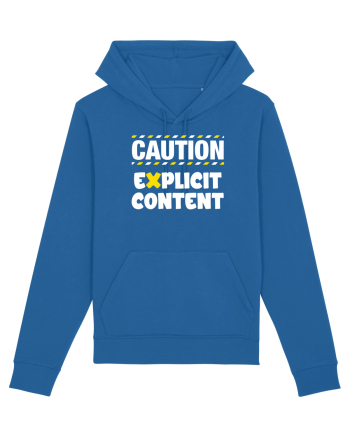 Caution - explicit content Royal Blue