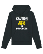 Caution - girls party in progress Hanorac Unisex Drummer