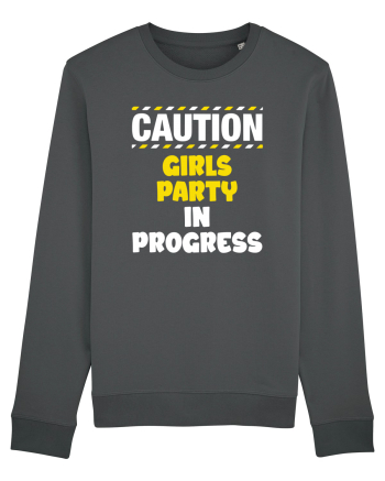 Caution - girls party in progress Anthracite