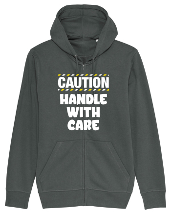 Caution - handle with care Anthracite