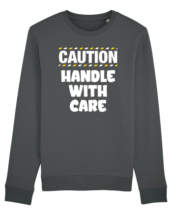 Caution - handle with care Anthracite