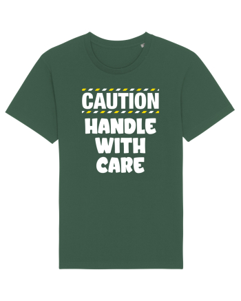 Caution - handle with care Bottle Green