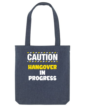 Caution - hangover in progress Midnight Blue