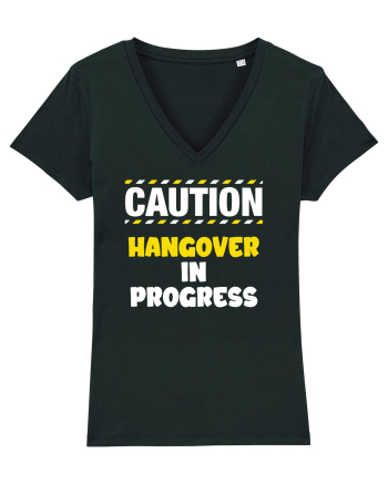 Caution - hangover in progress Black