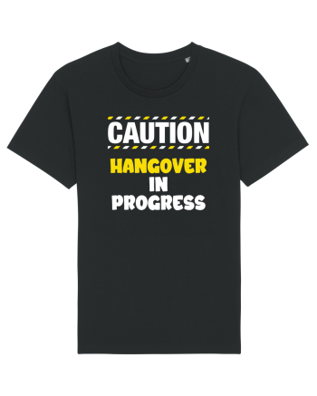 Caution - hangover in progress Black
