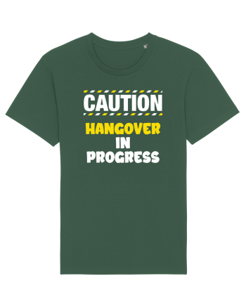 Caution - hangover in progress Bottle Green