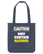 Caution - may contain alcohol Sacoșă textilă