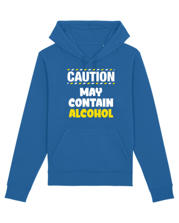 Caution - may contain alcohol Royal Blue