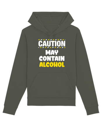 Caution - may contain alcohol Khaki