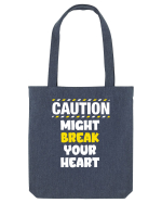 Caution - might break your heart Sacoșă textilă