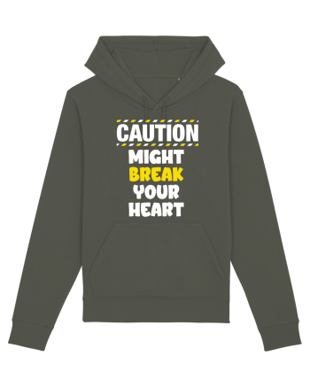 Caution - might break your heart Khaki
