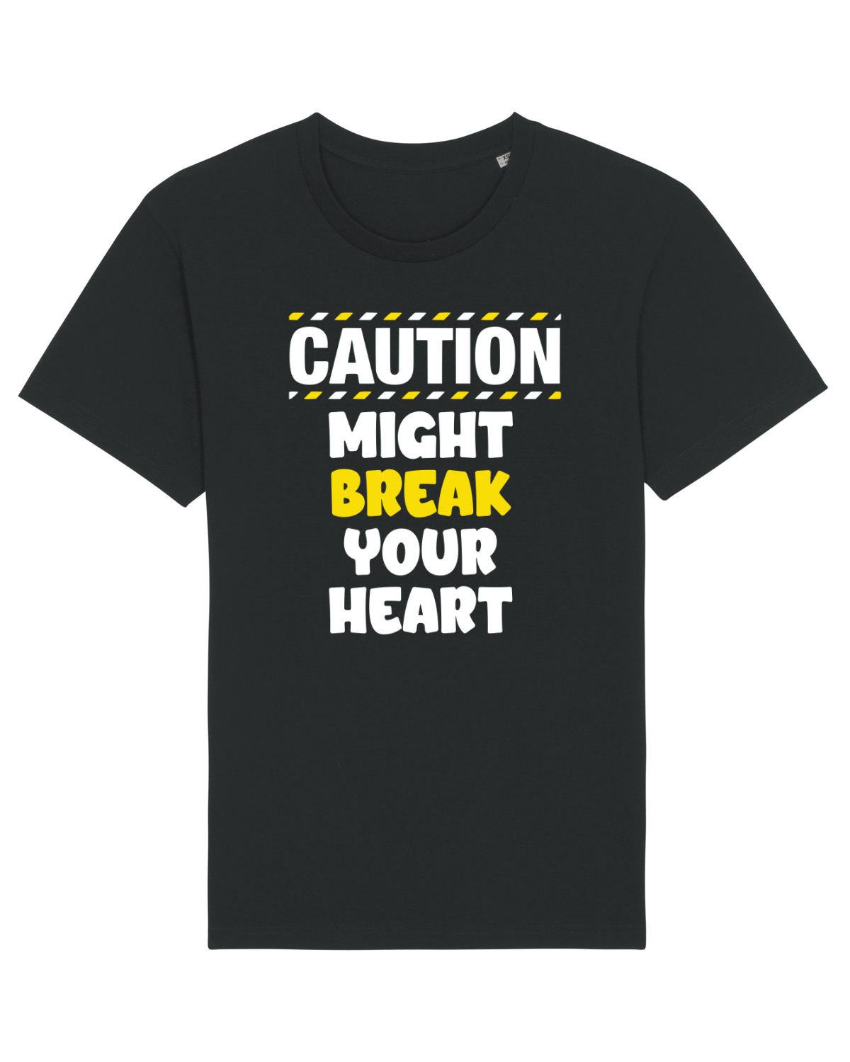 Tricou mânecă scurtă Unisex Rocker Black