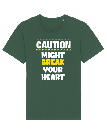 Caution - might break your heart Bottle Green