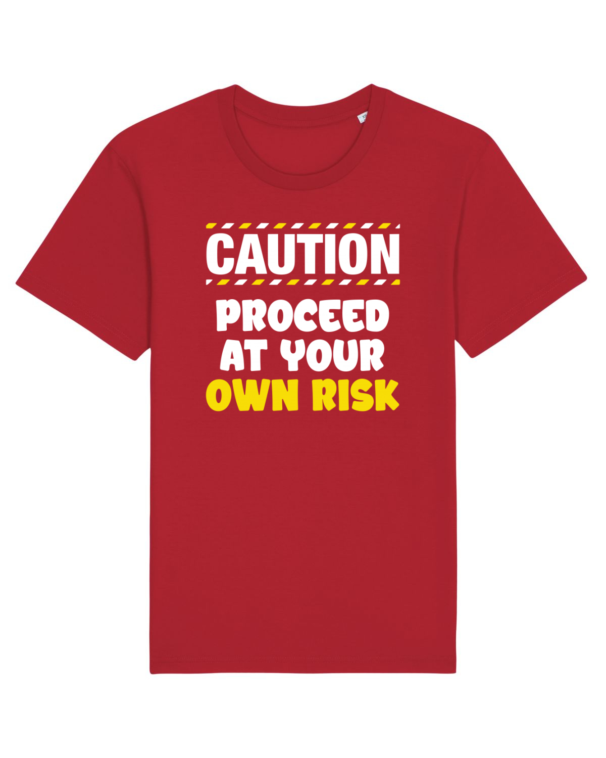 Tricou mânecă scurtă Unisex Rocker Red
