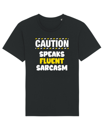 Caution - speaks fluent sarcasm Black