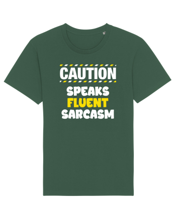 Caution - speaks fluent sarcasm Bottle Green