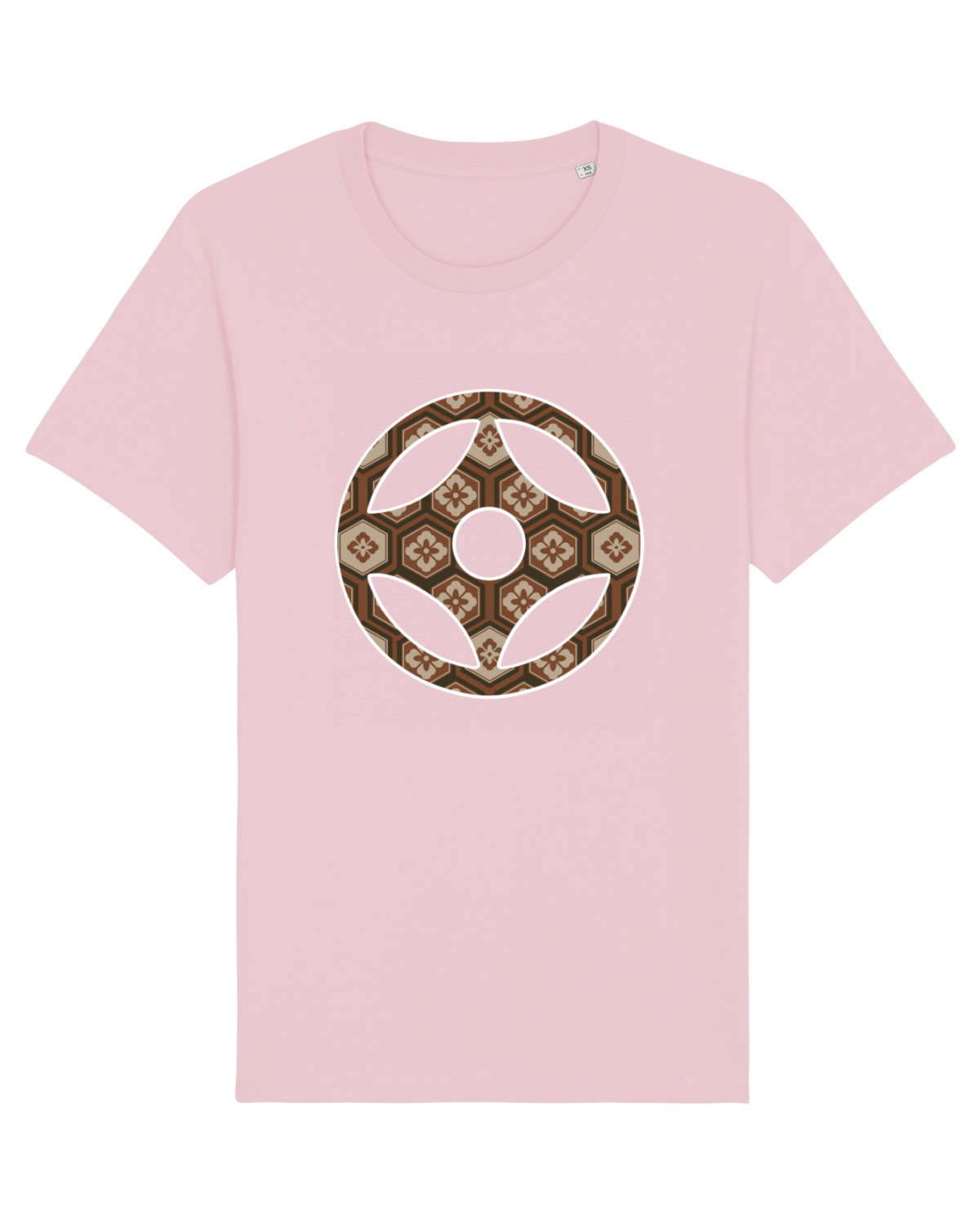Tricou mânecă scurtă Unisex Rocker Cotton Pink