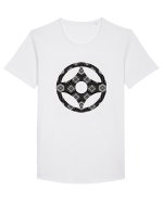 Kyokushin Karate  Tricou mânecă scurtă guler larg Bărbat Skater