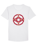 Kyokushin Karate  Tricou mânecă scurtă guler larg Bărbat Skater