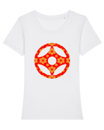 Kyokushin Karate  Tricou mânecă scurtă guler larg fitted Damă Expresser