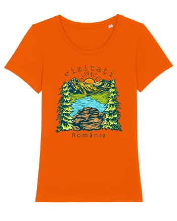Vizitați România Bright Orange