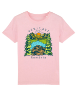 Vizitați România Tricou mânecă scurtă  Copii Mini Creator