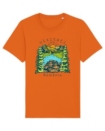 Vizitați România Bright Orange
