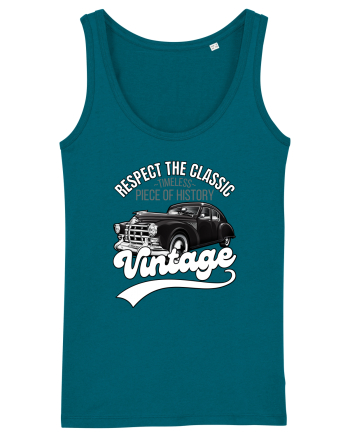 Vintage Classic Car Ocean Depth