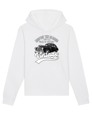 Vintage Classic Car White