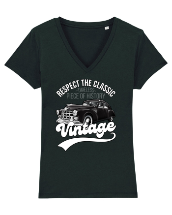 Vintage Classic Car Black