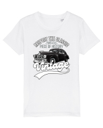 Vintage Classic Car Tricou mânecă scurtă  Copii Mini Creator