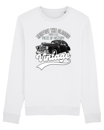 Vintage Classic Car White