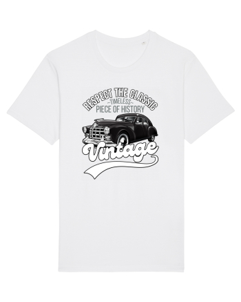 Vintage Classic Car White