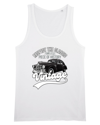 Vintage Classic Car White