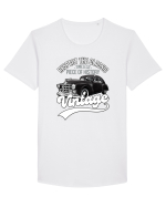 Vintage Classic Car Tricou mânecă scurtă guler larg Bărbat Skater