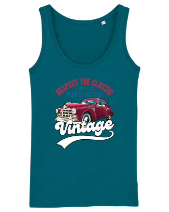 Vintage Classic Car Ocean Depth