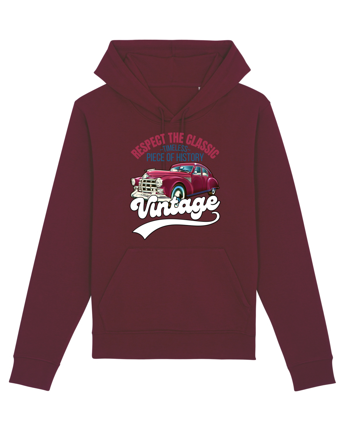 Hanorac Unisex Drummer Burgundy