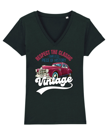 Vintage Classic Car Black