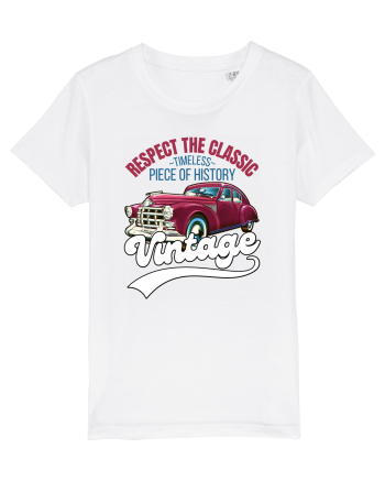 Vintage Classic Car White