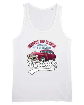 Vintage Classic Car White