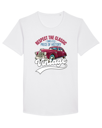 Vintage Classic Car White