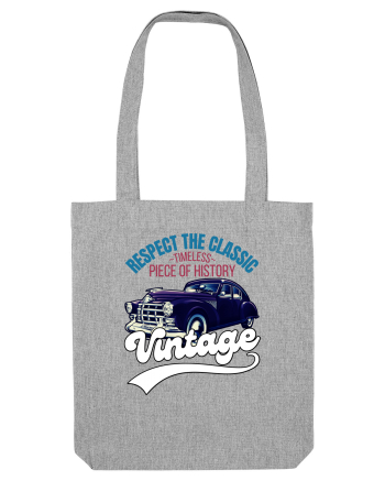 Vintage Classic Car Heather Grey