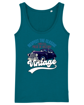 Vintage Classic Car Ocean Depth