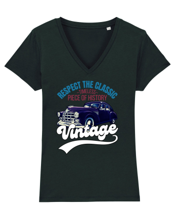 Vintage Classic Car Black