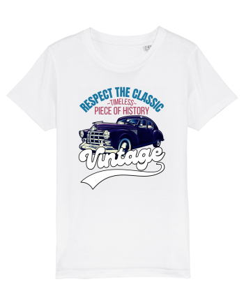 Vintage Classic Car White