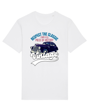 Vintage Classic Car White