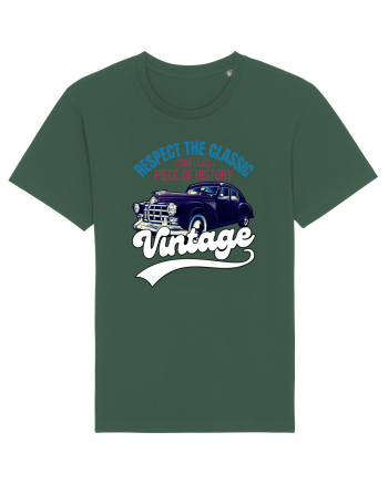 Vintage Classic Car Bottle Green