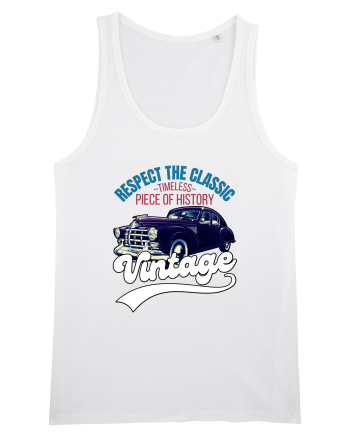 Vintage Classic Car White