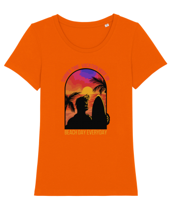 Vacation Mode On Bright Orange